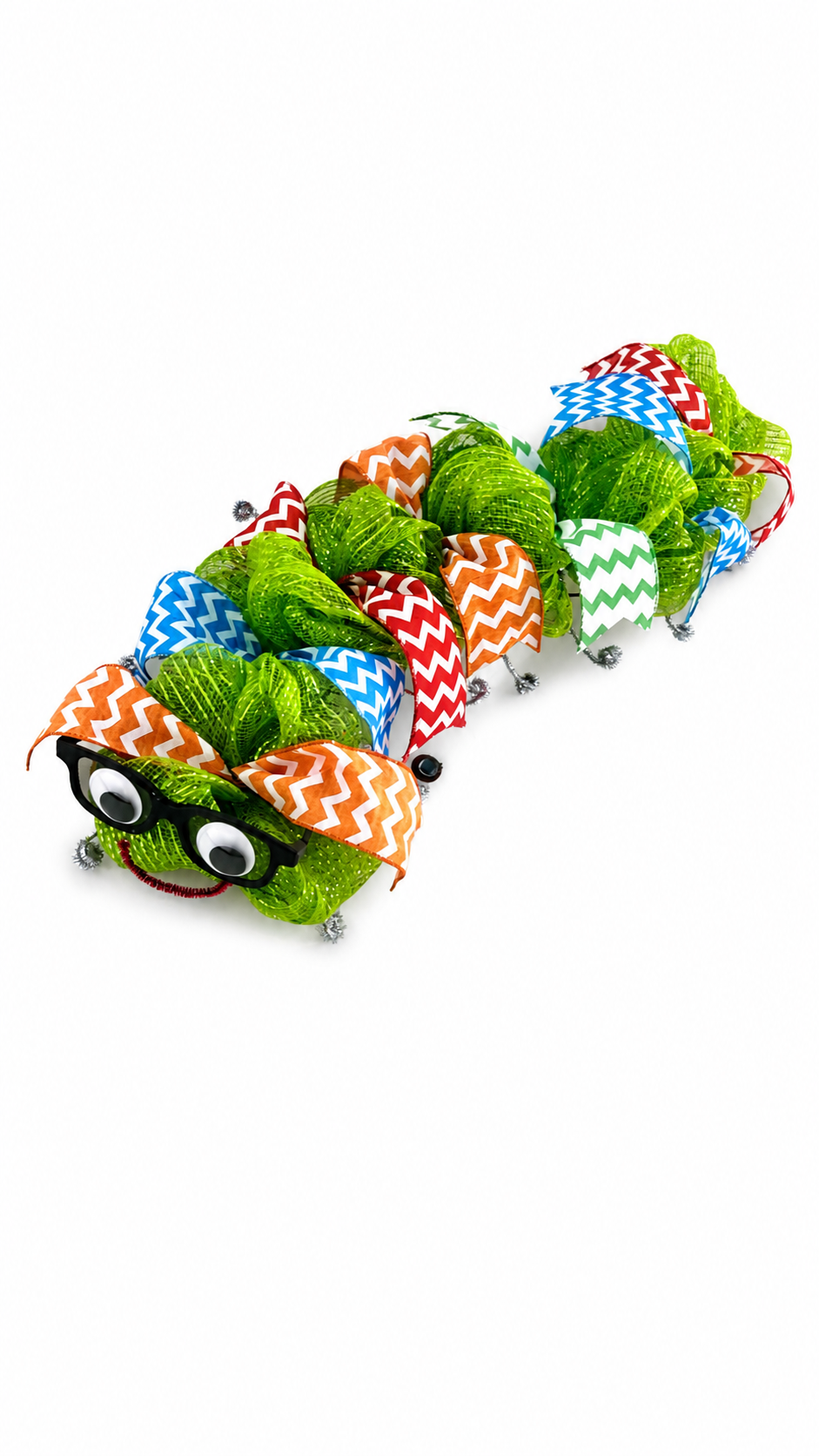 Bookworm Caterpillar Wreath – Classroom Door Decor