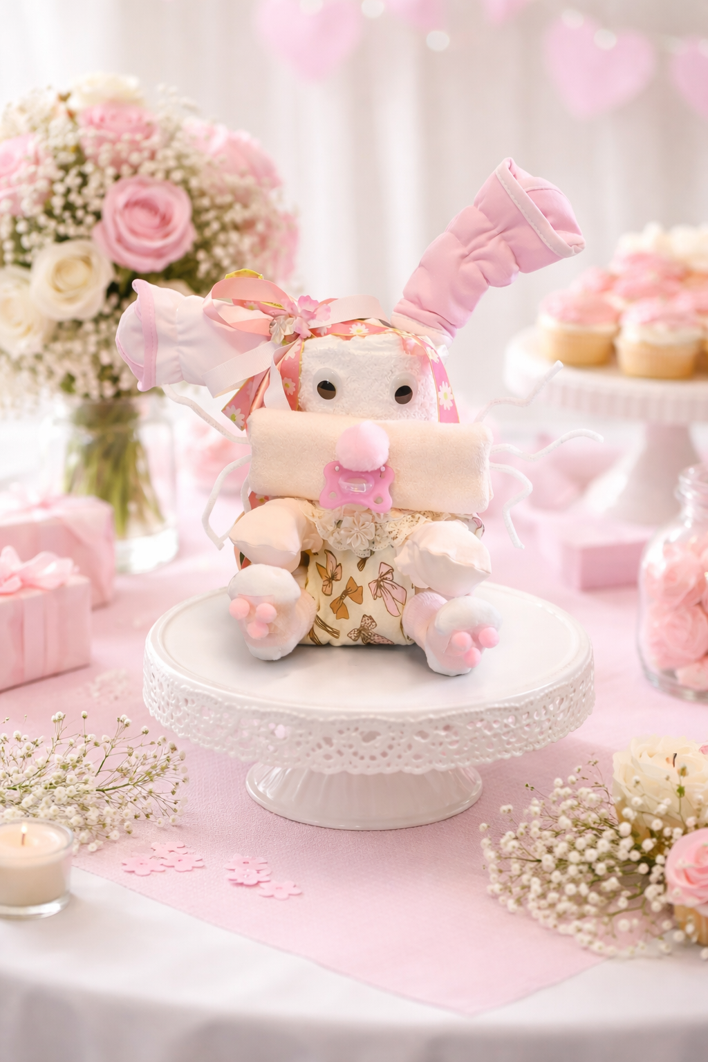 Portfolio Examples Only – Diaper Cakes & Custom Baby Shower Inspiration