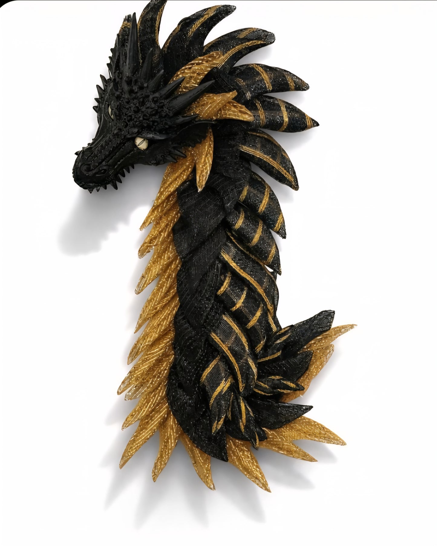 Mythical Dragon Wreath Wall Hanging
