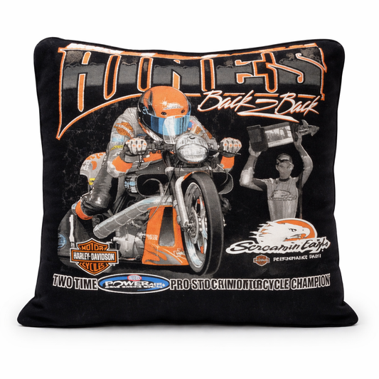 Memory pillow made from cherished clothing keepsake