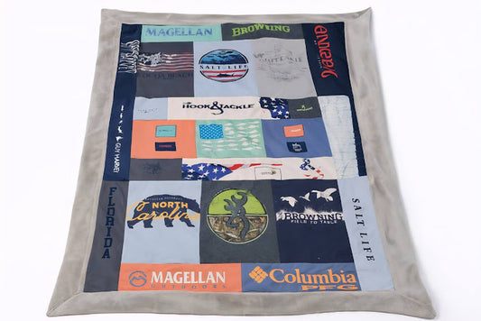 PORTFIOLI Examples Only-T-Shirt Blankets  Handmade by Creations 2 the Heart
